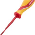 Отвёртка диэлектрическая прямая Dexter SL4x100 мм