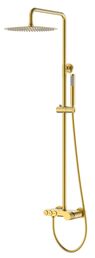 Душевая стойка Boheme Stick 128-MG.2 золото матовое touch