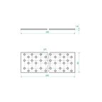 Пластина соединительная PS 240x60x1.8