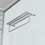 Душевая кабина Niagara Luxe 100x90 NG-7714W поддон низкий, стекло прозрачное, профиль серебро