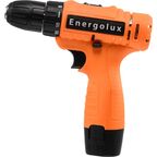 Дрель-шуруповерт аккумуляторная Energolux ДА-12ЛМ/1, 12 В Li-ion 1.5 Ач