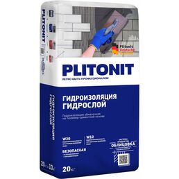Жесткая обмазочная гидроизоляция PLITONIT ГидроСлой 7741
