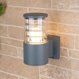 Настенный светильник уличный IP54 1408 cерый Elektrostandard Strada TECHNO серый