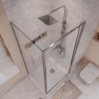 Душевой уголок Niagara Nova 90x100 NG-66-9A-A100-34 стекло прозрачное, профиль хром, без поддона