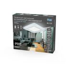 Светильник встраиваемый Gauss Backlight BL123 квадрат 6 и 3 Вт свет холодный белый