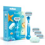 Женская бритва Gillette Venus Smooth с 4 сменными кассетами
