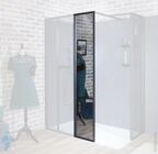 Душевая стенка Jacob Delafon Nouvelle 30х200 E94WI30-MZ стекло зеркально, профиль черный
