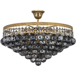 Потолочная люстра на штанге хрустальная Arti Lampadari Castellana Gold Castellana E 1.3.46.603 G