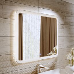 Зеркало с подсветкой Alavann Vanda Lux 90 см ПЗЛ-2000-0900-00