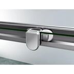 Душевая дверь в нишу Drop SR-120 120x185 см хромированный профиль прозрачное стекло раздвижная