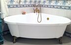 Акриловая ванна BelBagno 150x150 BB07 белая