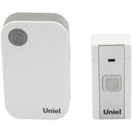 Звонок электронный 220В. мелодий Белый Uniel UDB-091W-R1T1-36S-WH
