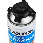 Пена монтажная профессиональная Axton 52 всесезонная 810 мл