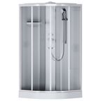 Душевая кабина Am.Pm X-Joy 100x100 W94C-401-100MT стекло прозрачное, профиль хром