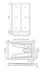 Душевая дверь Good Door  Infinity WTW-110-G-CH матовое