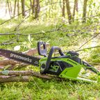 Пила аккумуляторная Greenworks 2005707UA 40 В 35 см АКБ и ЗУ в комплекте