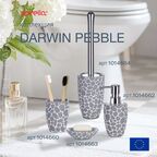 Ерш для унитаза Darwin Pebble Spirella, керамика, цвет серый