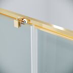 Душевой уголок Grossman Cosmo 100x80 120.K33.02.1080.32.00 без поддона, стекло прозрачное, профиль золото сатин