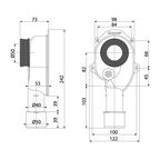 Сифон для писсуара Alcadrain без выпуска (/AG210901345)