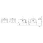 Тумба Kerama Marazzi Plaza Modern подвесная бежевая 80х51 см