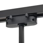 Трековый светильник спот светодиодный поворотный Ritter Artline витой 200x55мм 10Вт до 5 3м² 4000К металл чёрный