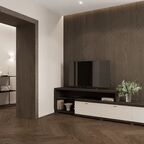 Стеновая панель МДФ Зебрано 2600x300x6 мм 0.78 м²