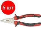 Комплект 6 штук, Плоскогубцы Nickel 180 мм MATRIX 16904