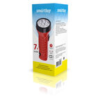 Фонарь Smartbuy прямая зарядка 7LED 50Лм SBF-95-R