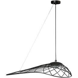 Плетеный подвесной светильник светодиодный 10127/590 Loft It Tressage Black