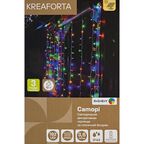 Гирлянда светодиодная капли Kreaforta Camopi на солнечных батареях 1.5x1.5 м цвет разноцветный