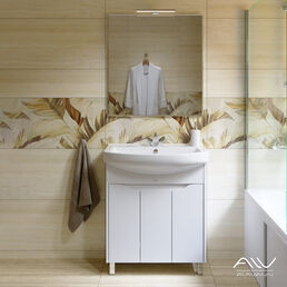 Комплект мебели Alavann Crystal 75 белый