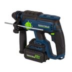Перфоратор аккумуляторный бесщеточный SDS-plus Rockfield RF2254BK, 20 В Li-Ion 4 Ач, 2 Дж