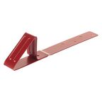 Снегостопор для гибкой черепицы RAL 3011 красный