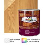 Лак паркетный алкид-уретановый Eurotex Exclusive полуматовый бесцветный 2.5 л