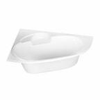 Акриловая ванна Lavinia Boho Bell Pro 3702170L, усиленный армированный корпус ванны, 170x110 см (левый разворот)