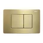 Комплект подвесного унитаза с инсталляцией Abber Rechteck AC1201MB-AC0105-AC0120MMG безободковый, крышка с микролифтом, черный матовый, кнопка золото