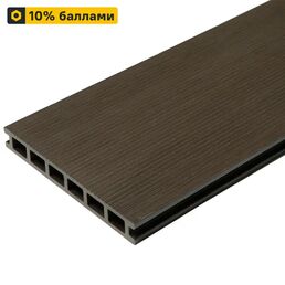 Террасная доска ДПК CM Grand цвет Венге 4000x190x25 мм вельвет 0.57 м²
