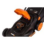 Газонокосилка аккумуляторная бесщеточная Worx WP733E 20 В 30 см 1x4 Ач АКБ и ЗУ входит в комплект