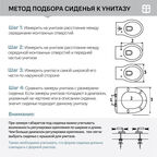 Сиденье для унитаза Berges Basic PP полипропилен без микролифта (021554)