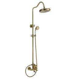 Душевая стойка Rose R0136Q бронза