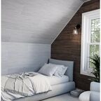 Стеновая панель ПВХ Artens Флоэма серая 1200x250x10 мм 1.2 м² 4шт