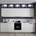 Фасад для кухонного шкафа Аша 32.8x76.5 см Delinia ID ЛДСП цвет белый