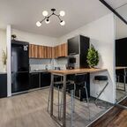 Светильник подвесной Modern Skip FR5497PL-05B 5 ламп 13 м² цвет черный