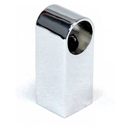 Прямой квадратный держатель на рейлинг MFK-TORG T2802 CR 2802-16