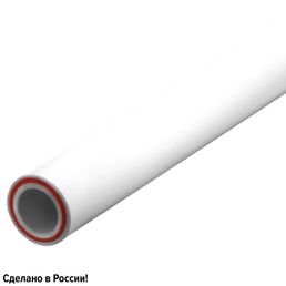 Труба полипропиленовая Equation армированная стекловолокном 40x6.7 мм SDR 6 PN 25 2 м