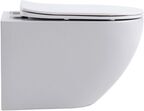 Комплект унитаз Aquanet Rimless Cetus 2.0 с инсталляцией PROSYS Ideal Standard, клавиша хром