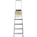 Стремянка алюминиевая Ladderbel STR-AL-5 5 ступеней, максимальная нагрузка 150 кг