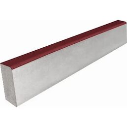 Бордюр тротуарный бортовой 100.20.8R 1000x80x200 мм красный