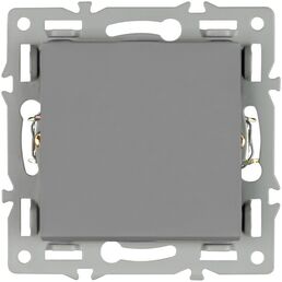 Механизм выключателя одноклавишный непроходной SWT-MK01-PL-GR (250V, 16A) (Arlight) 043712