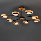 Люстра потолочная светодиодная Arte Lamp Signora с пультом управления 20 м² регулируемый белый свет цвет черный